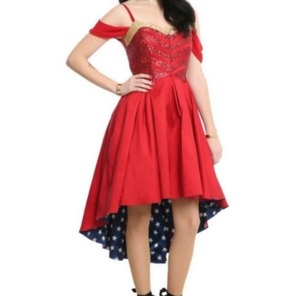 Hot Topic Wonder Woman Dress